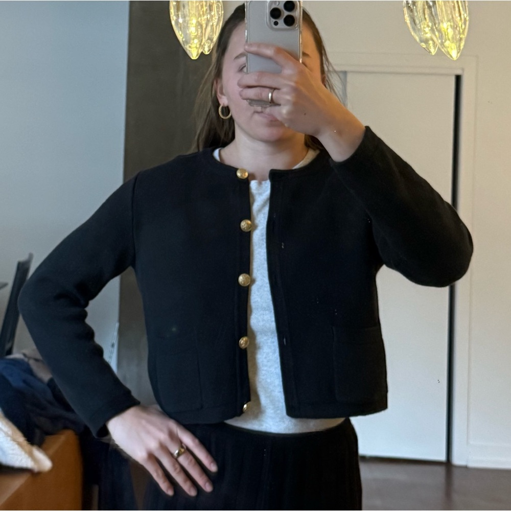 J.Crew lady jacket sweater
